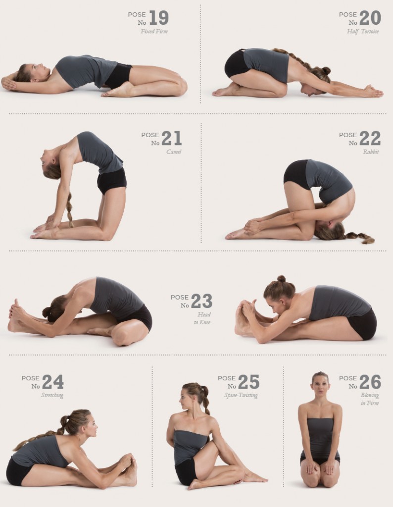 26 Bikram Yoga Poses De Azi